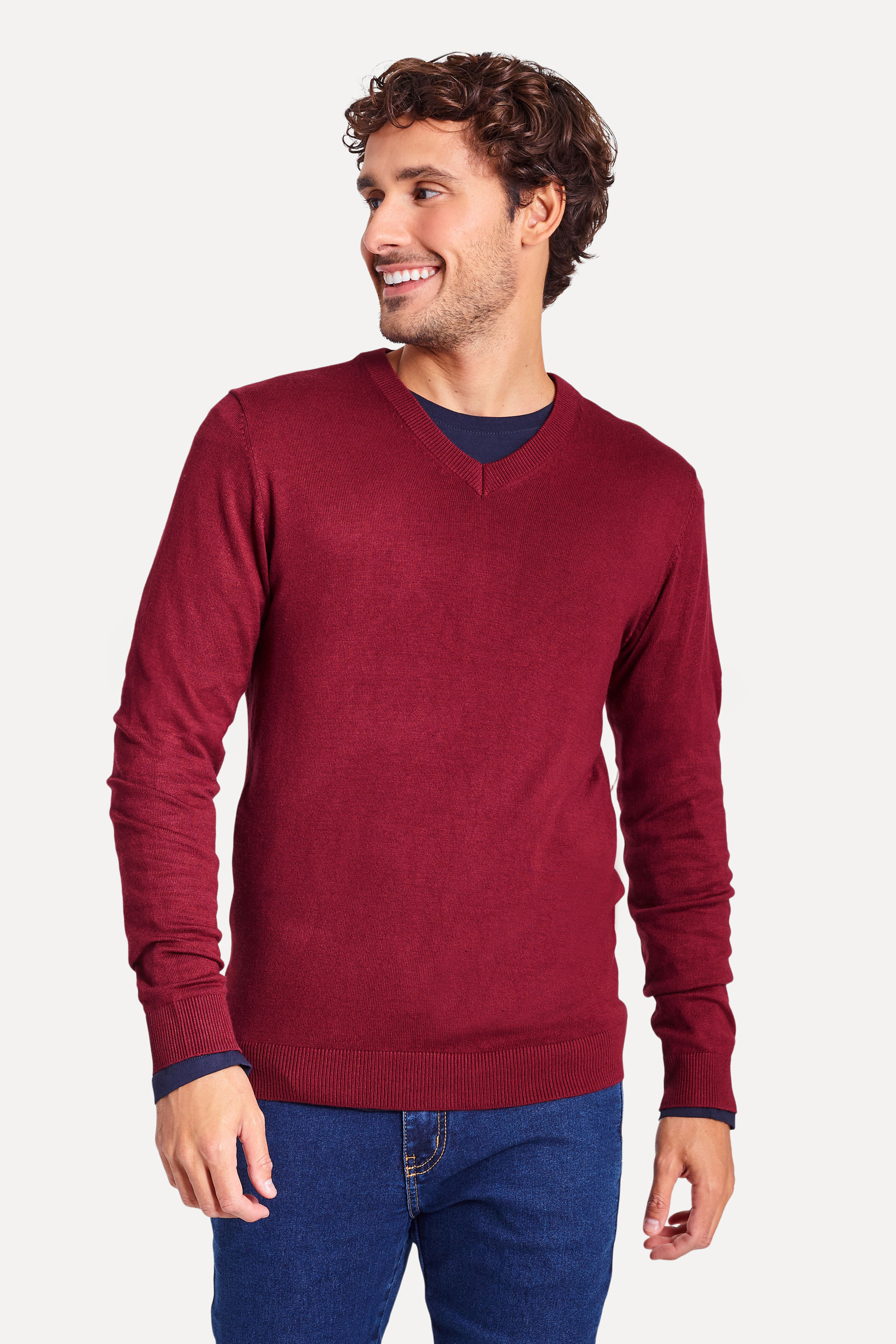 Tricot-Basico-Decote-V-Bordeaux-Vinho-G-01