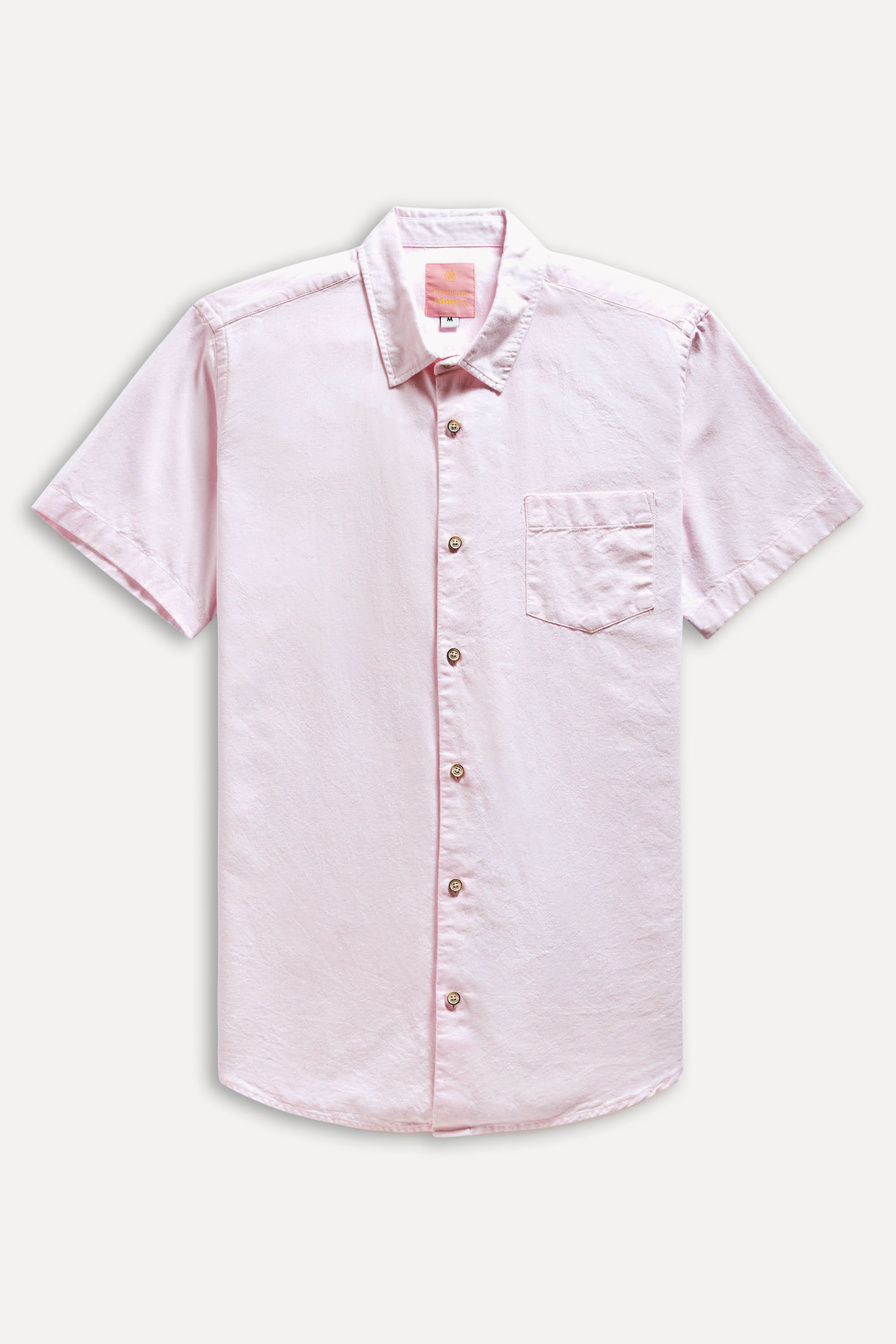 Camisa-Manga-Curta-Oxford-Rosa-Claro-PP-06