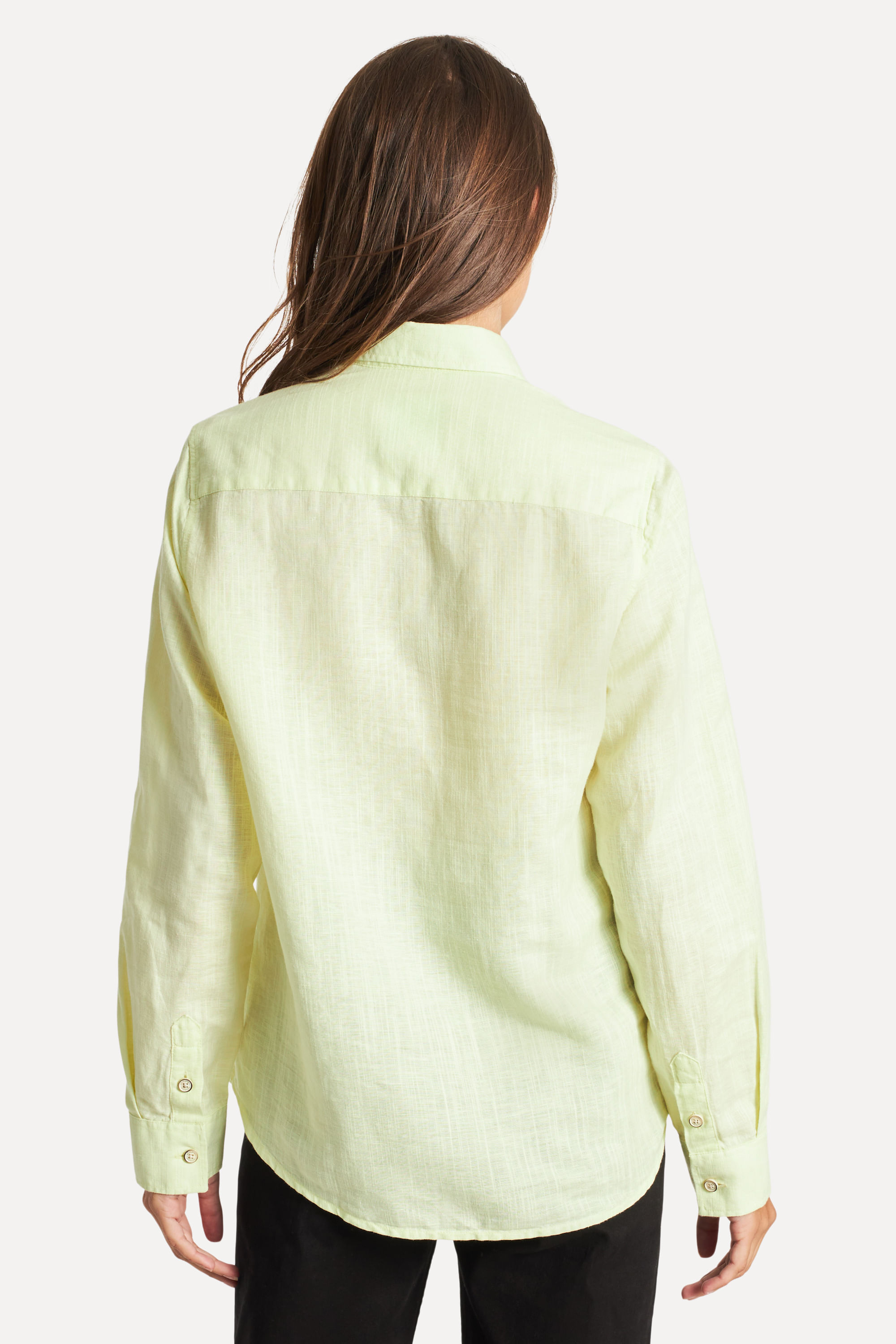 Camisa-Feminina-de-Linho-Manga-Longa-Verde-Limao-GG-03
