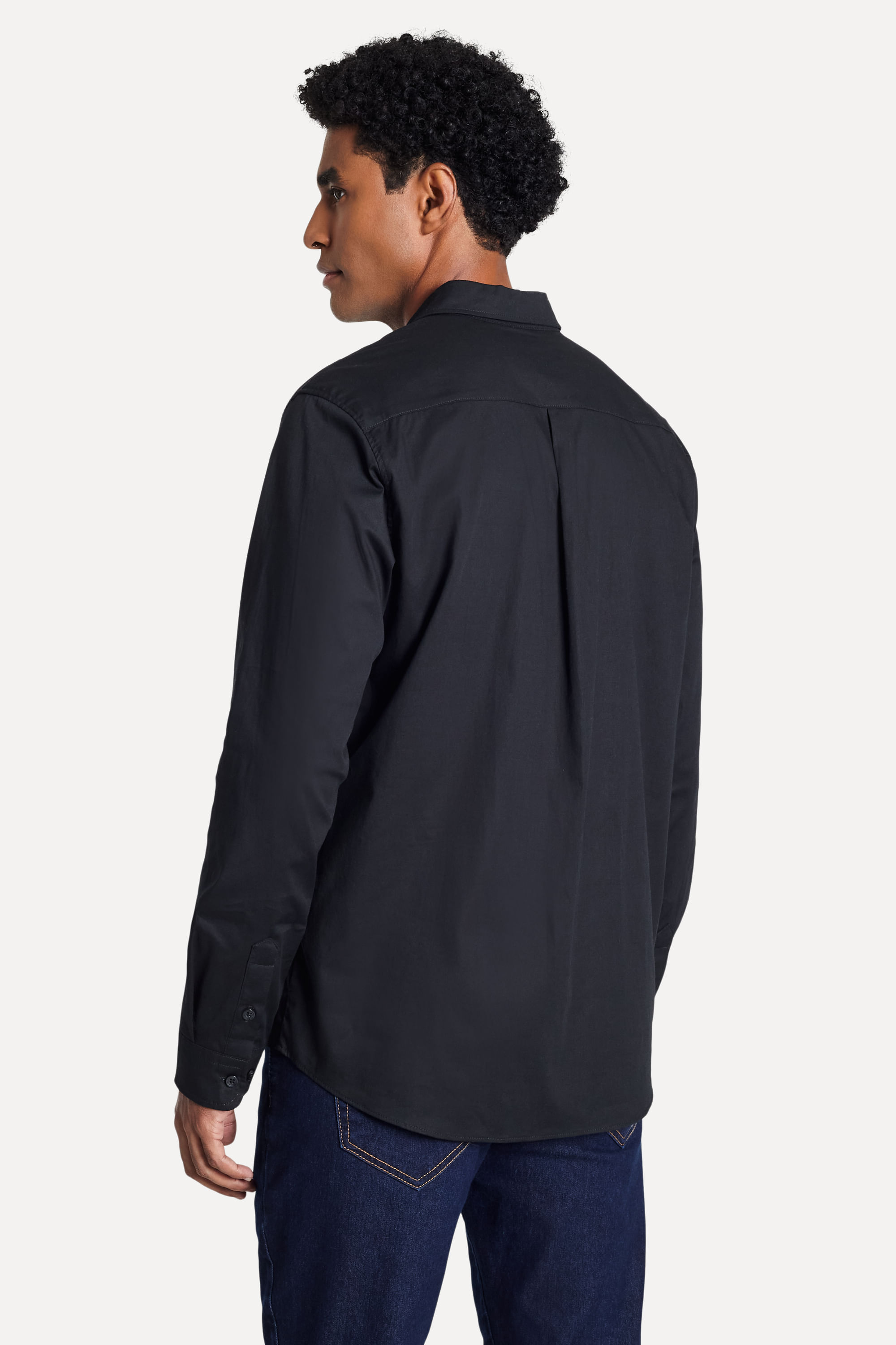 Camisa-Basica-Masculina-Tricoline-Manga-Longa-Preto-PP-03