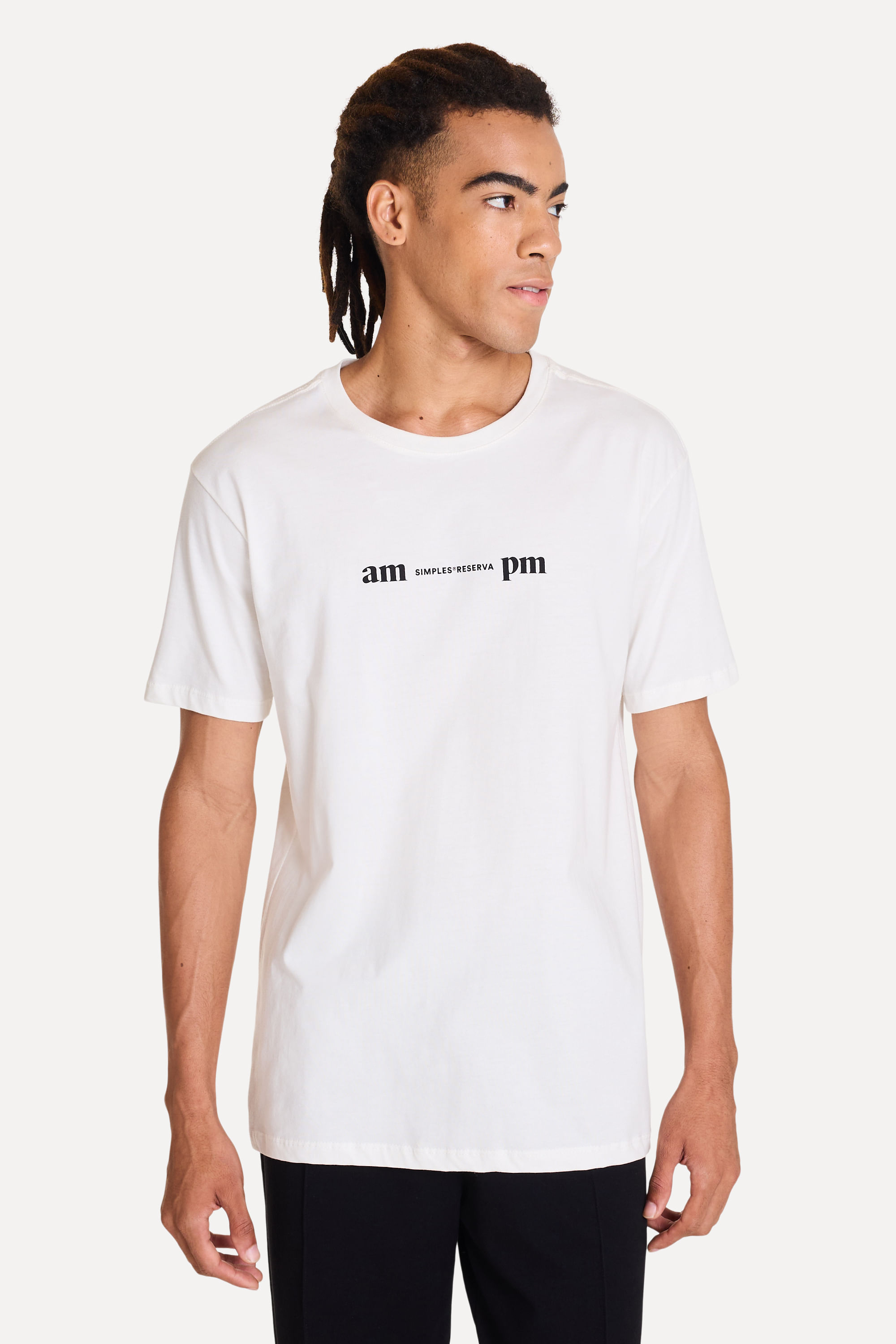 Camiseta-Estampada-Unissex-AM-PM-Manga-Curta-Off-White-P-01