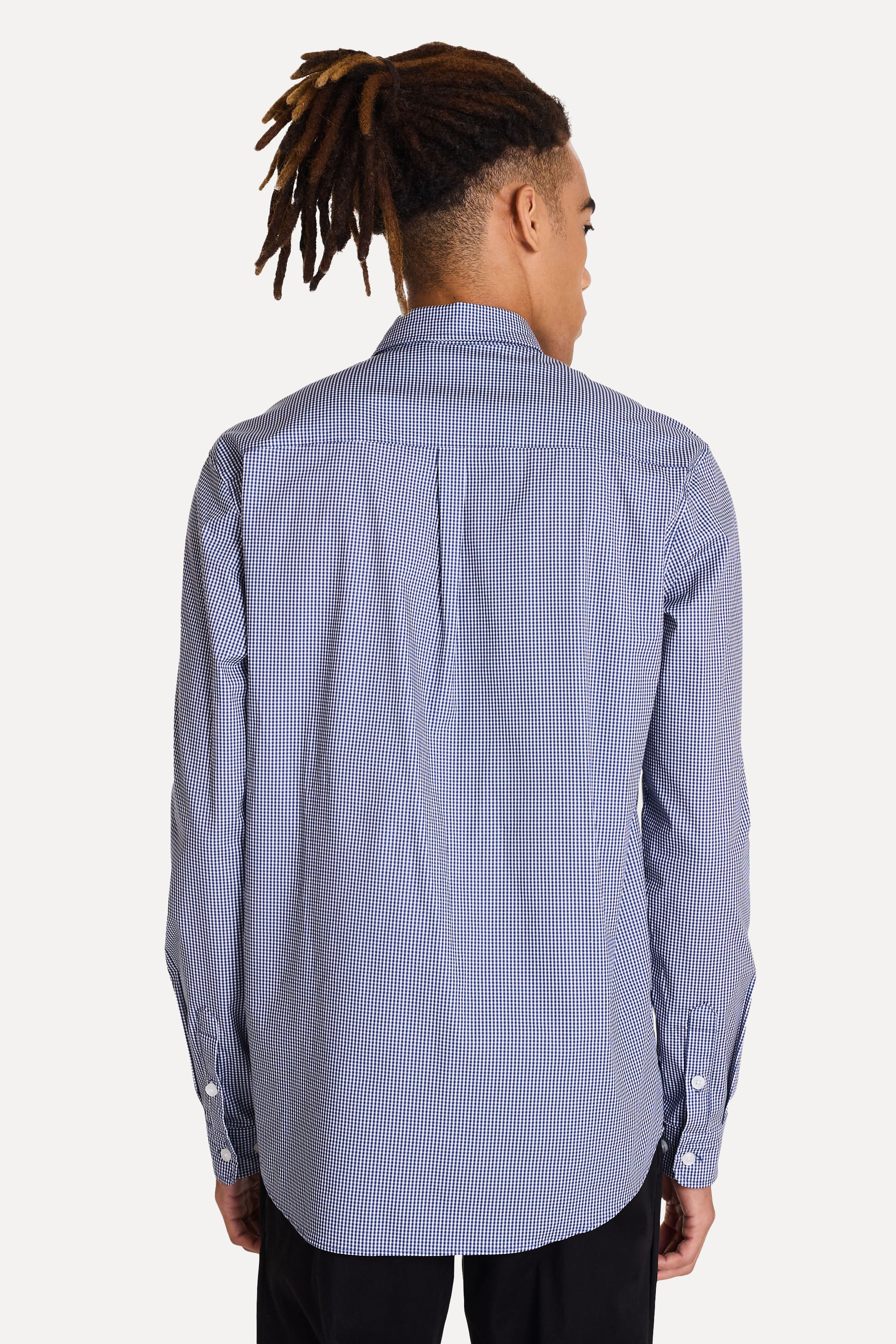 Camisa-Xadrez-Masculina-Tricoline-Neo-Manga-Longa-Azul-Marinho-P-03