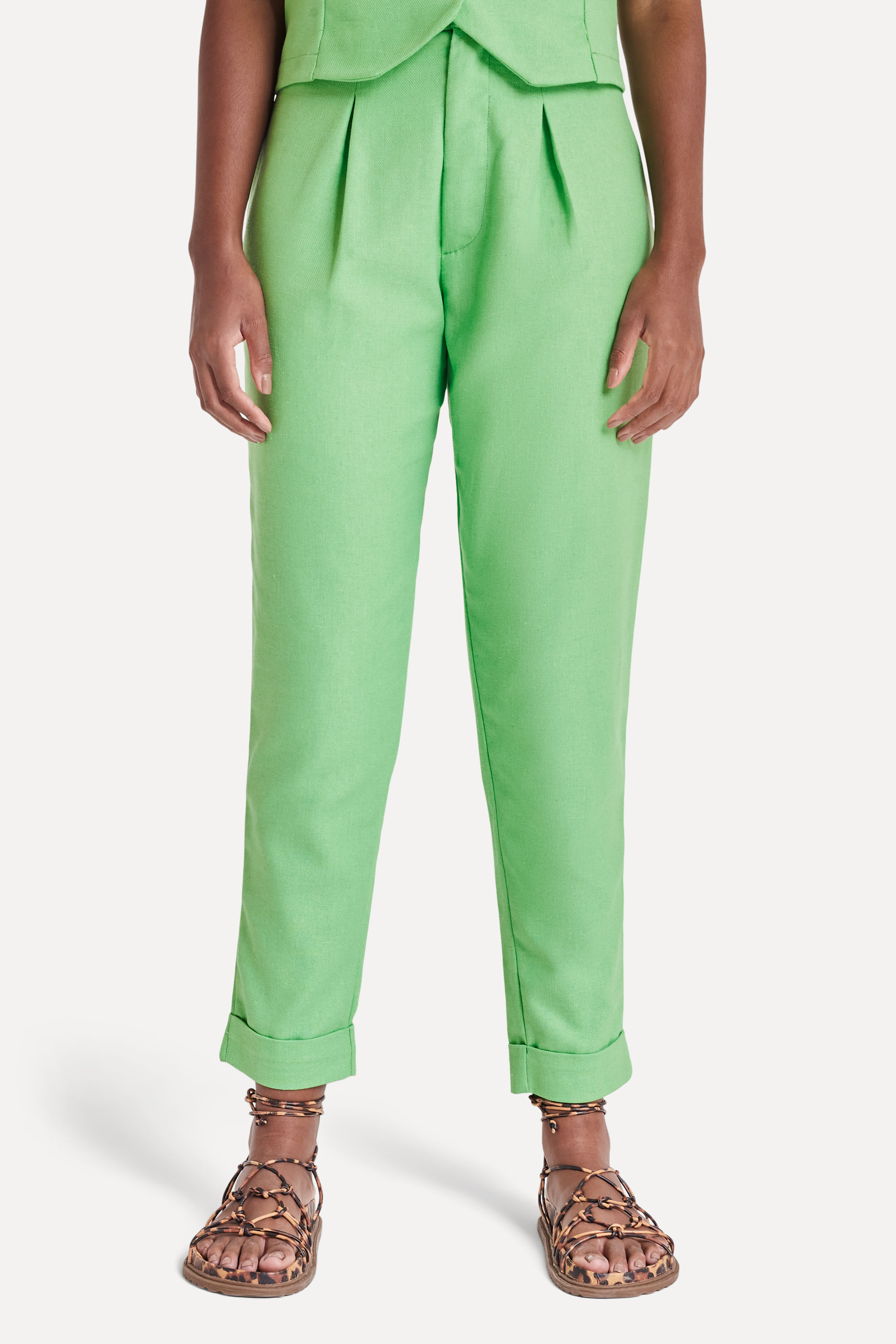 Calca-Alfaiataria-Feminina-Simples-Verde-Limao-P-01