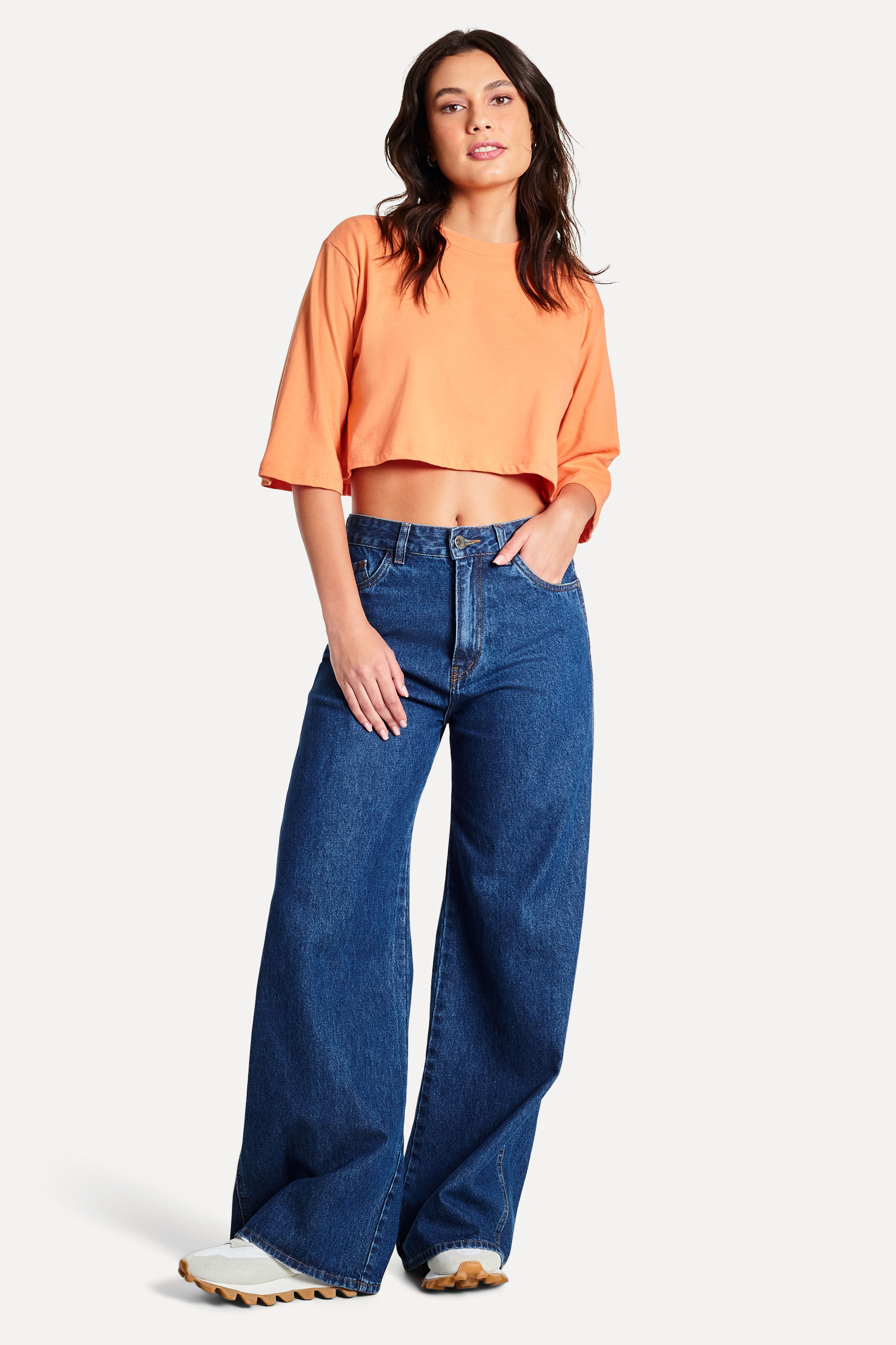 Camiseta-Cropped--Feminina-Simples-Manga-Curta-Coral-GG-05