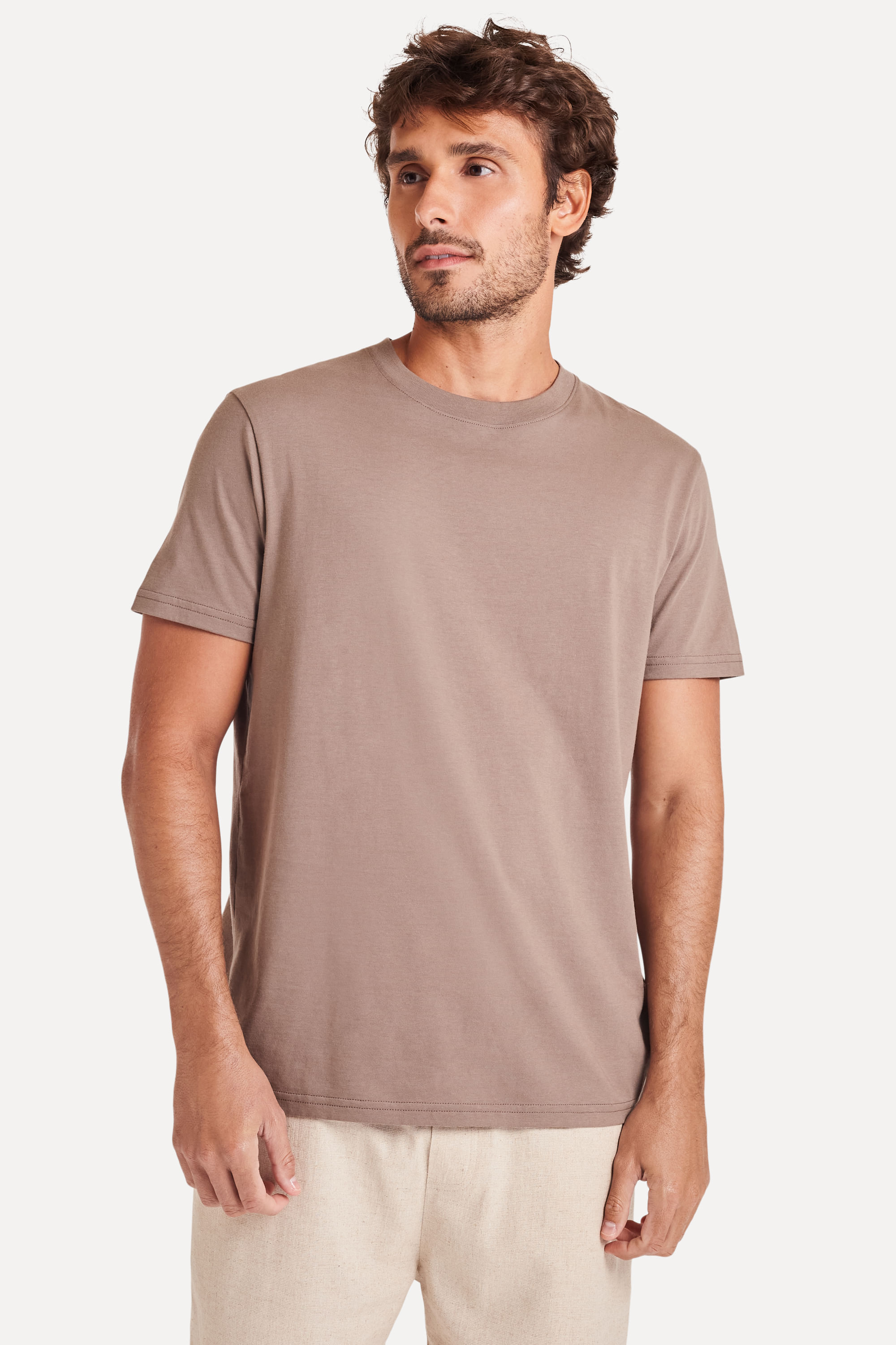 Camiseta-Basica-Masculina-de-Algodao-Peruano-Manga-Curta-Cinza-P-01