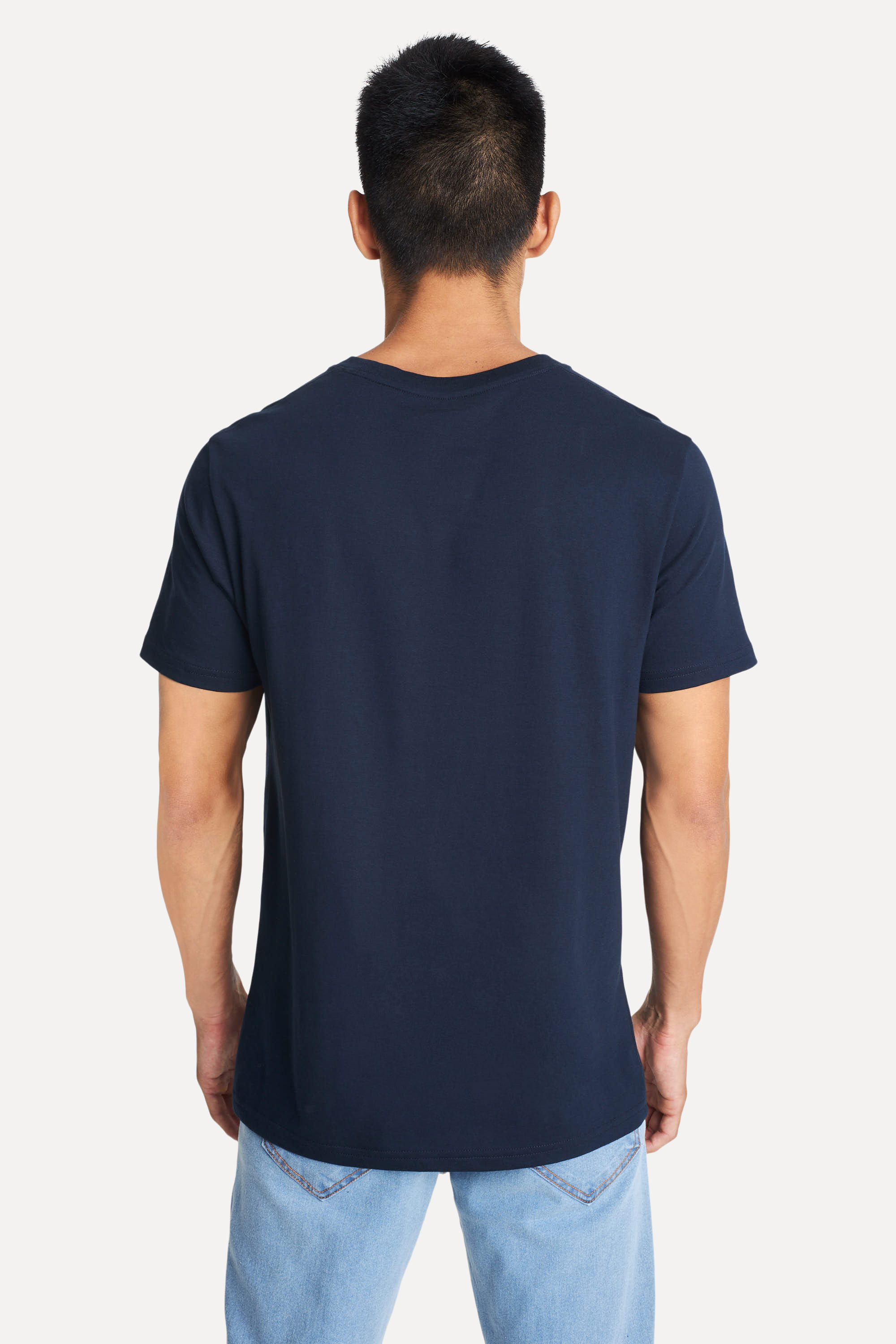 Camiseta-Basica-Masculina-de-Algodao-Peruano-Manga-Curta-Azul-Marinho-GG-03