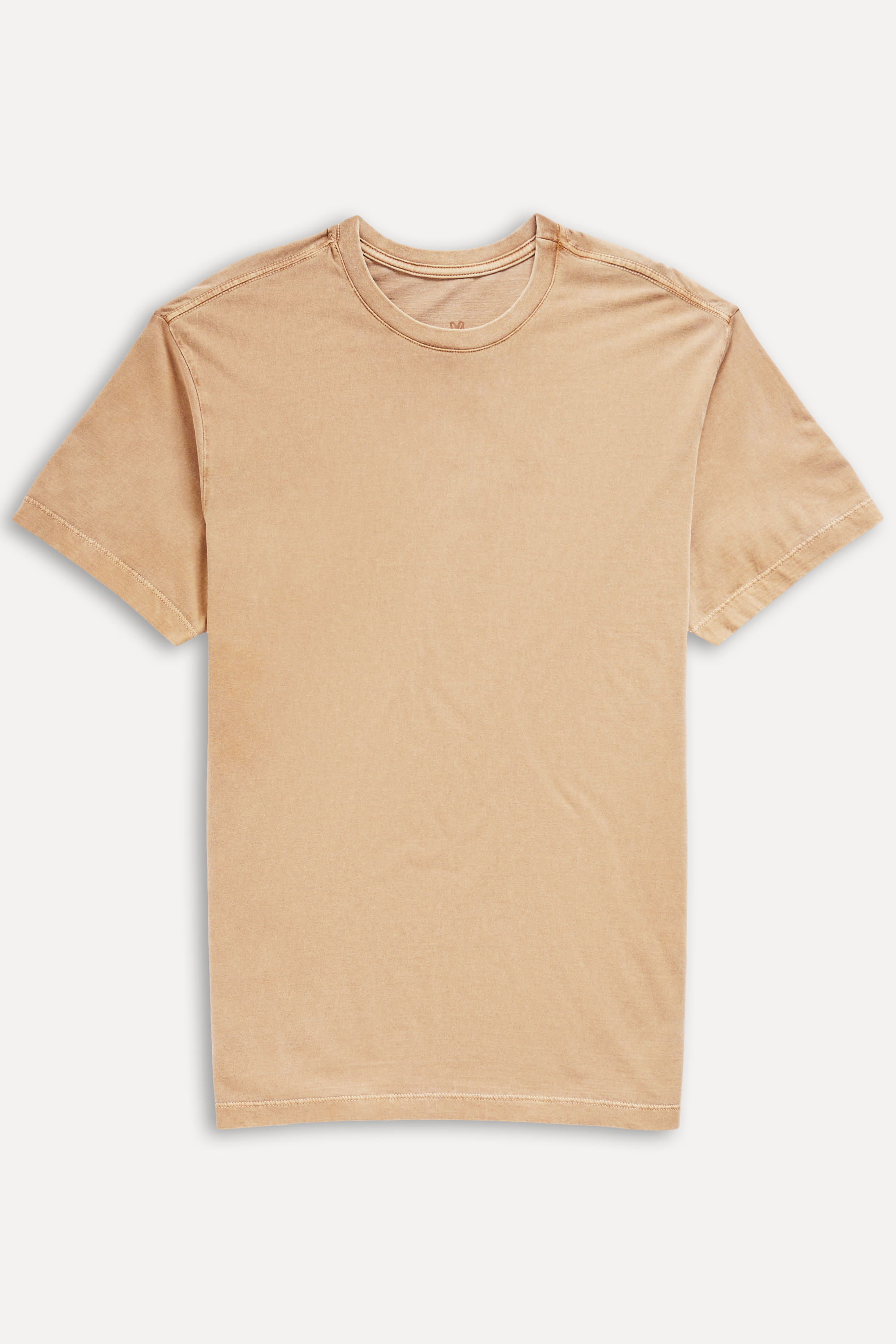Camiseta-Estonada-Masculina-Simples-Manga-Curta-Camel-PP-04