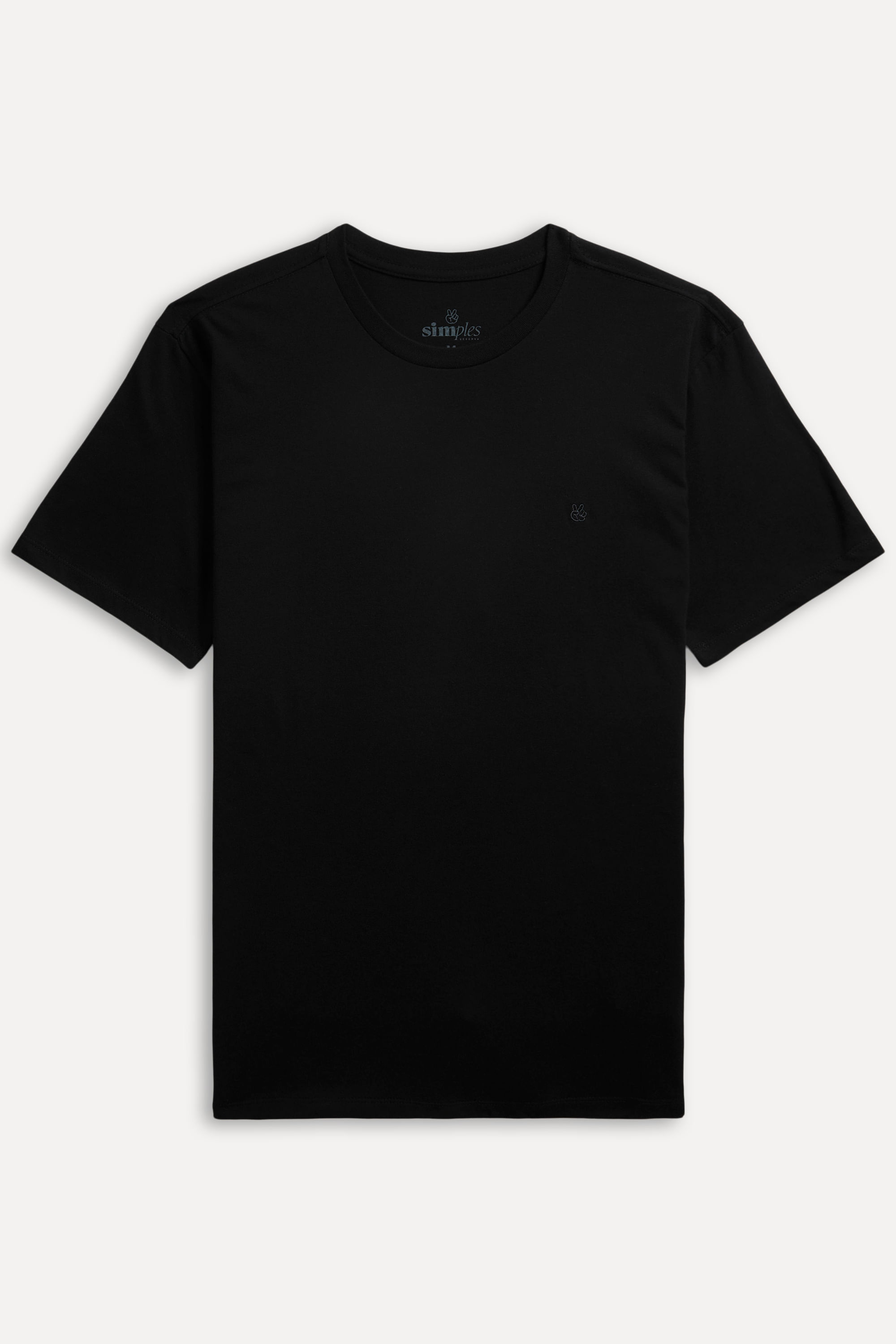 Camiseta-Basica-Masculina-Simples-Logo-Manga-Curta-Preto-PP-04