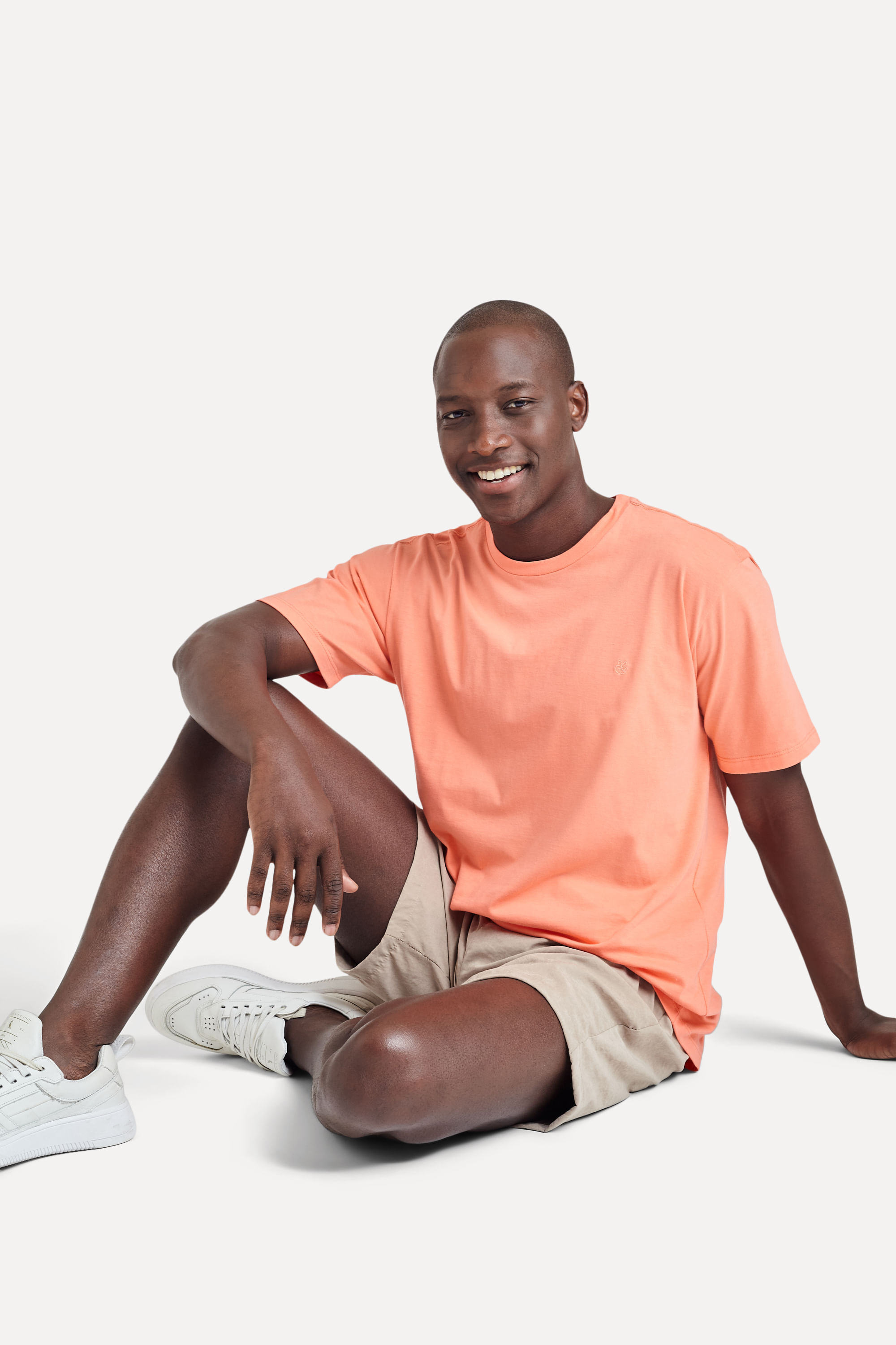 Camiseta-Basica-Masculina-Light-Manga-Curta-Coral-PP-03