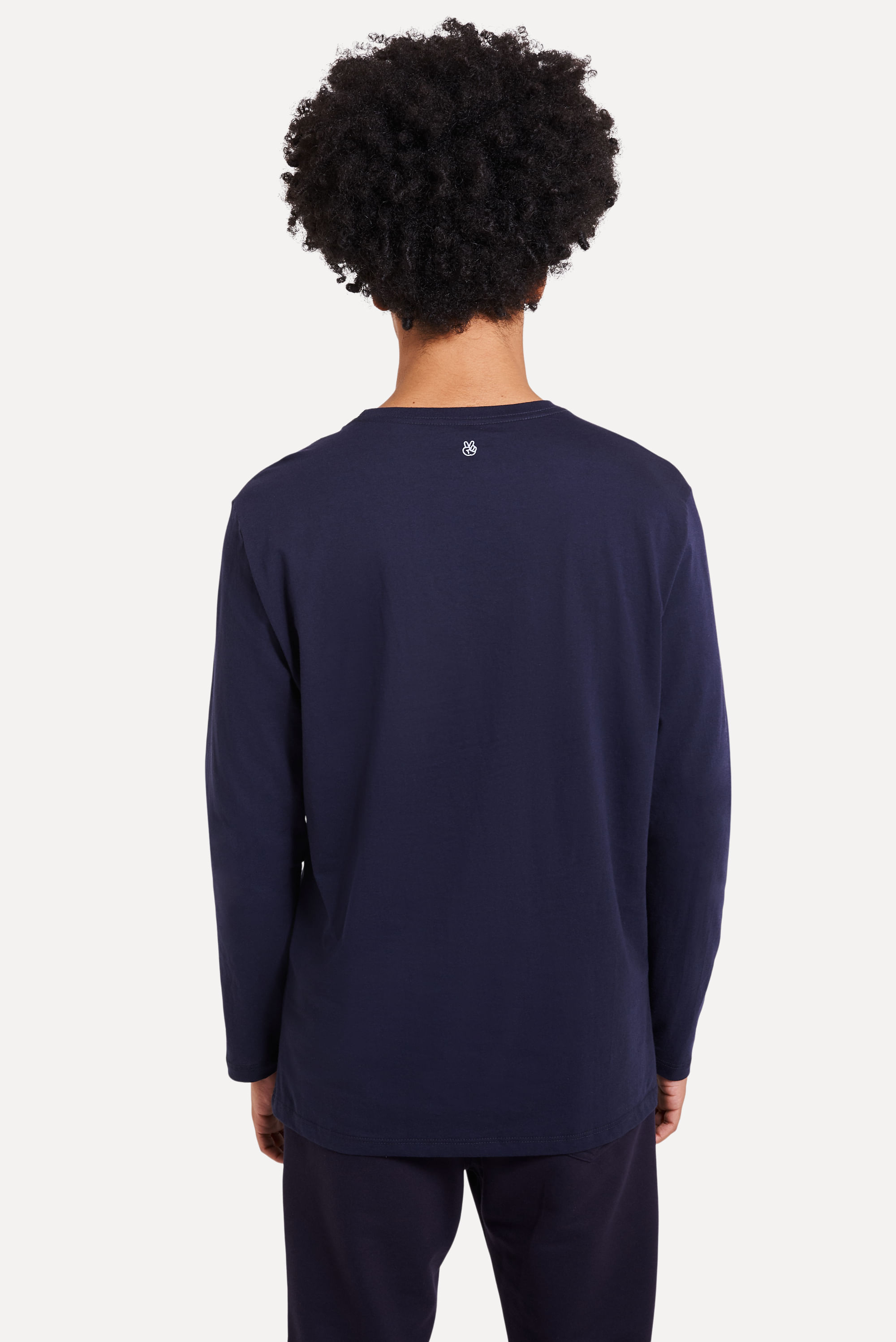 Camiseta-Basica-Masculina-Simples-Manga-Longa-Azul-Marinho-GGG-04