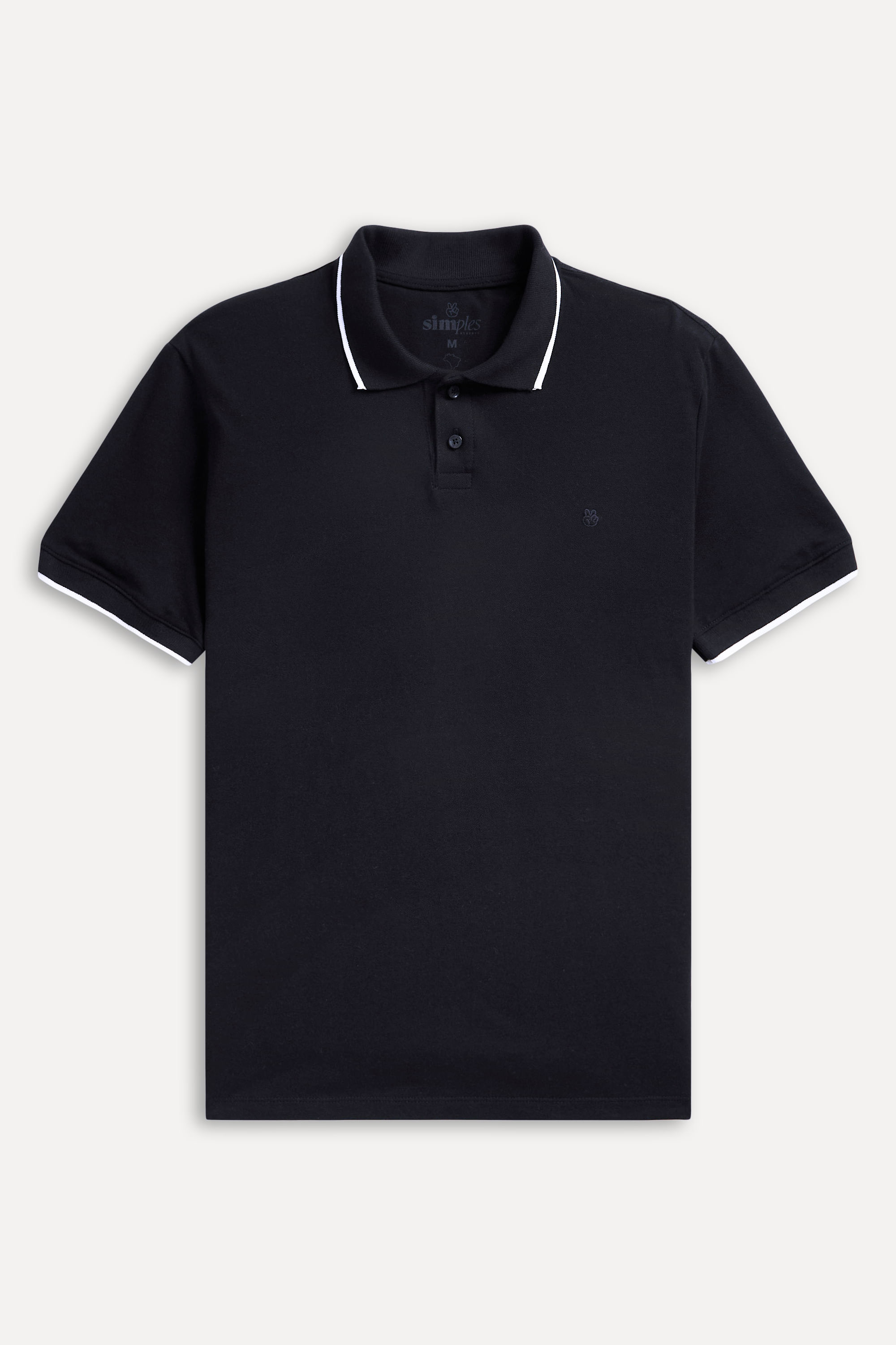 Polo-Basica-Masculina-Gola-Frisos-Preto-G-04