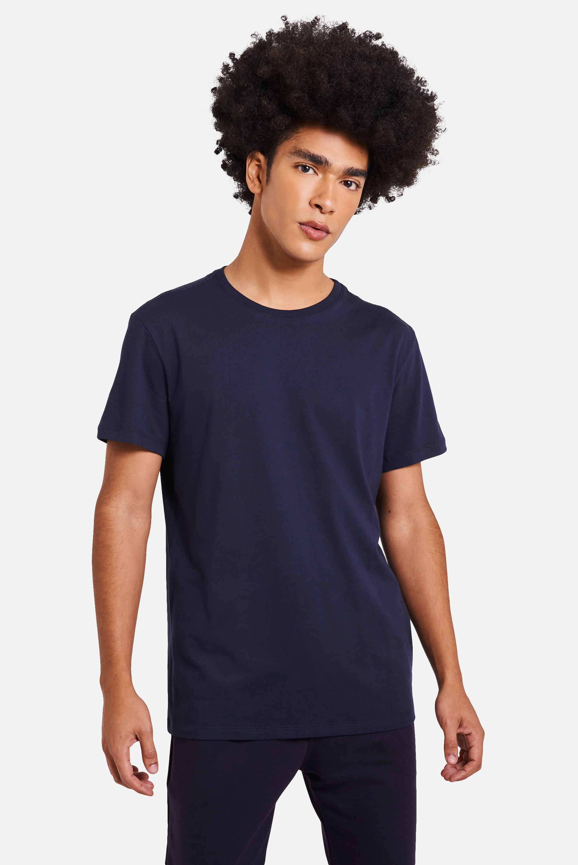 Camiseta-Basica-Masculina-Simples-Manga-Curta-Azul-Marinho-P-01