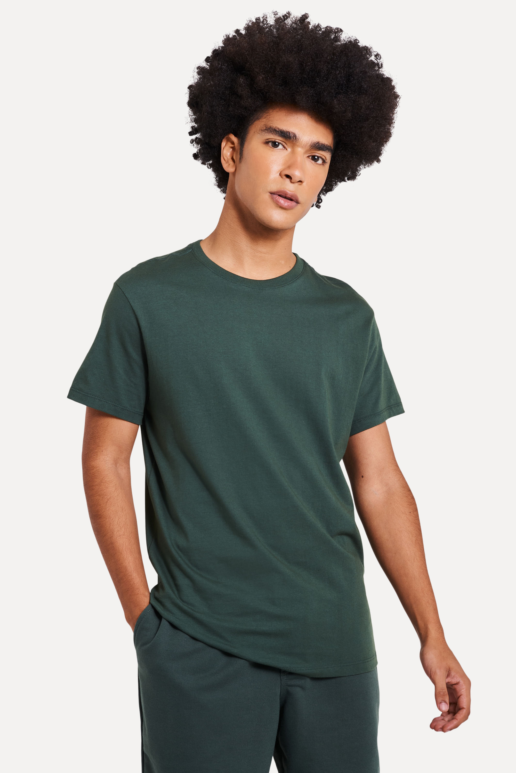 Camiseta-Basica-Masculina-Simples-Manga-Curta-Verde-Musgo-GG-01