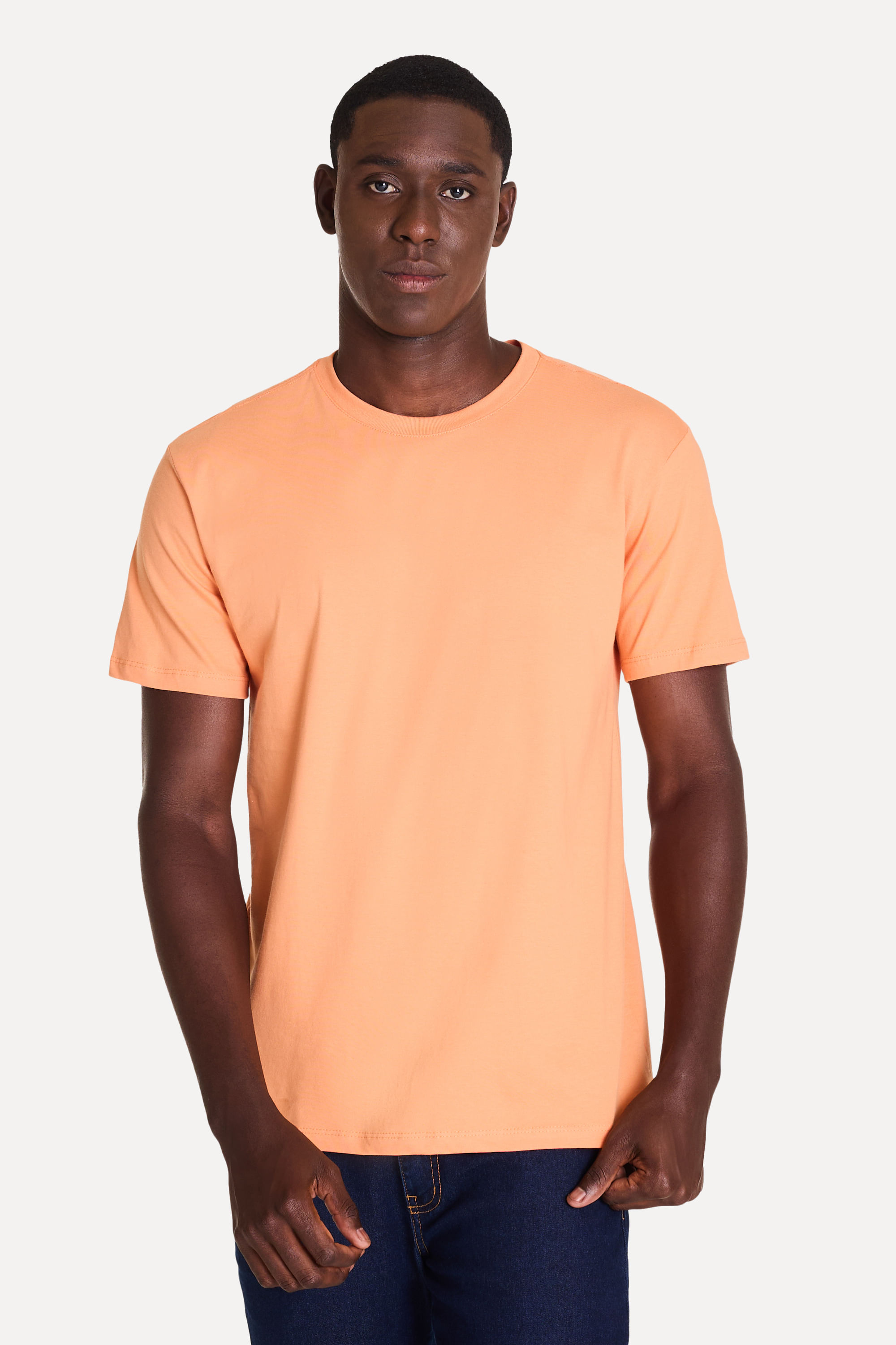 Camiseta-Basica-Masculina-Simples-Manga-Curta-Coral-M-01