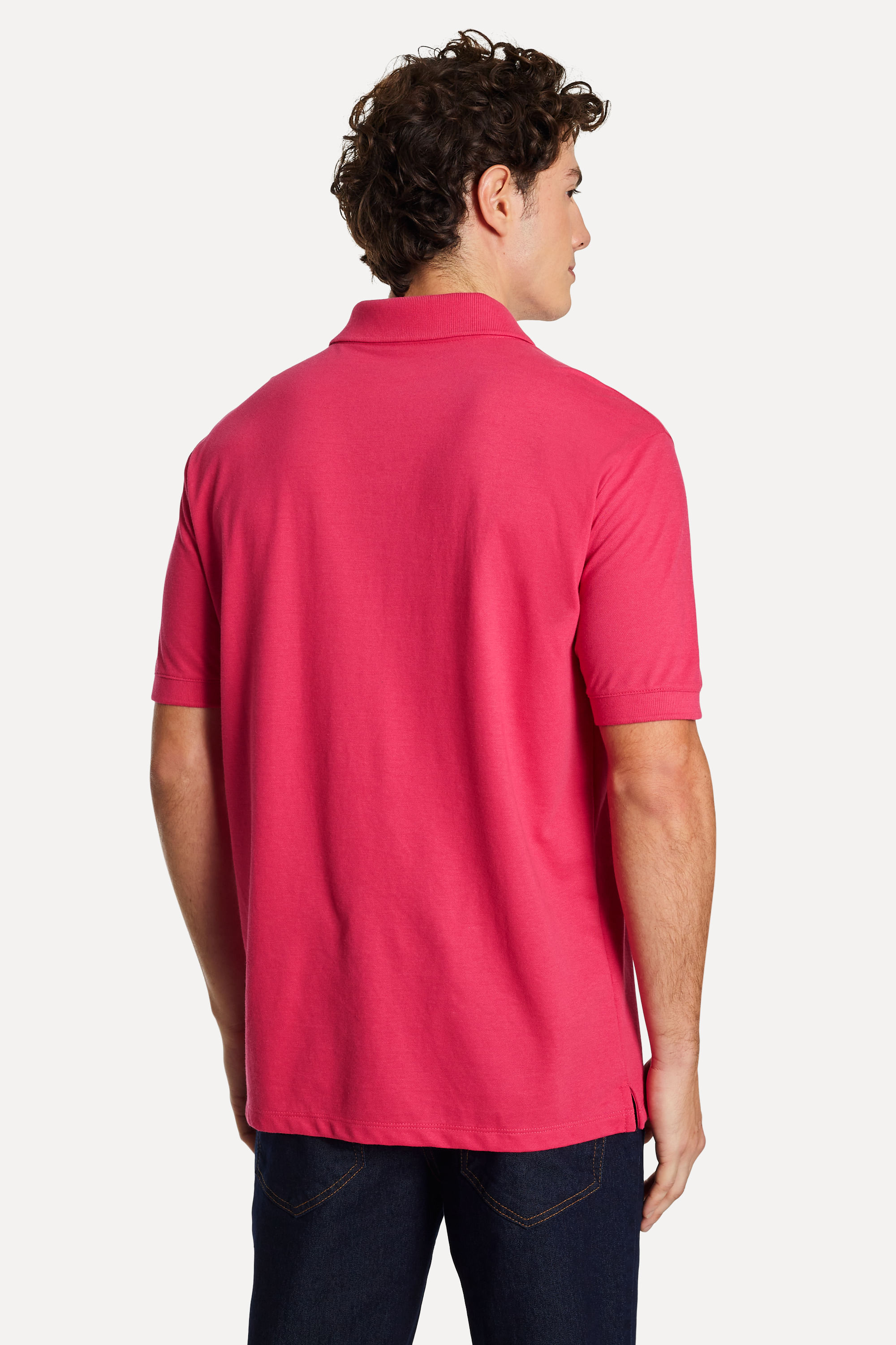 Polo-Basica-Masculina-Neo-Fenda-Lateral-Rosa-Pink-P-03