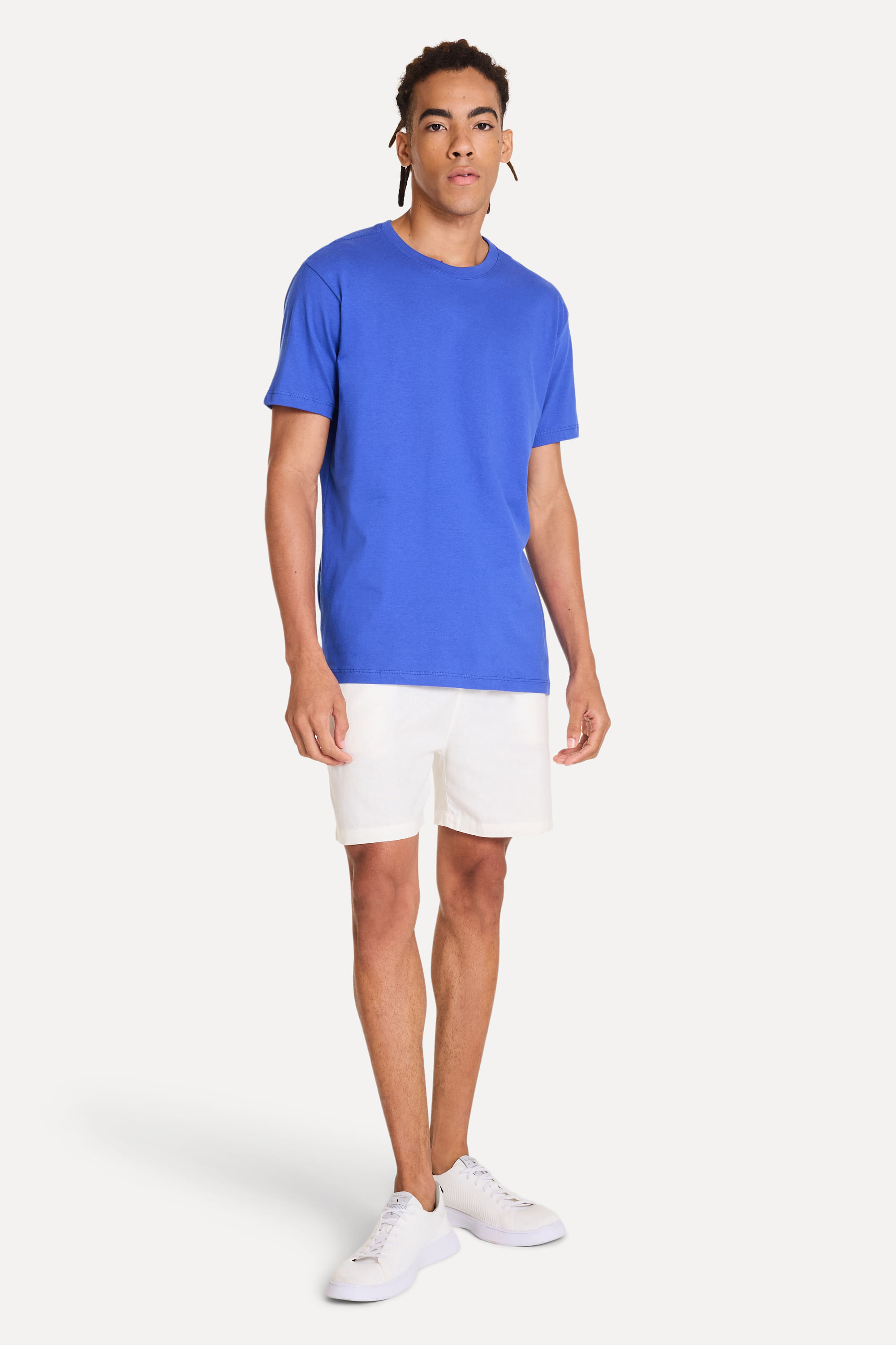 Camiseta-Basica-Masculina-Simples-Manga-Curta-Azul-M-05
